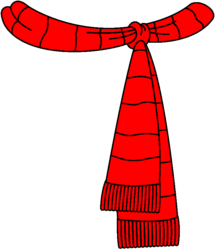 hat and scarf clipart - photo #46