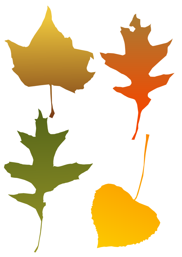 Autumn leaves on branch Clipart, vector clip art online, royalty ...