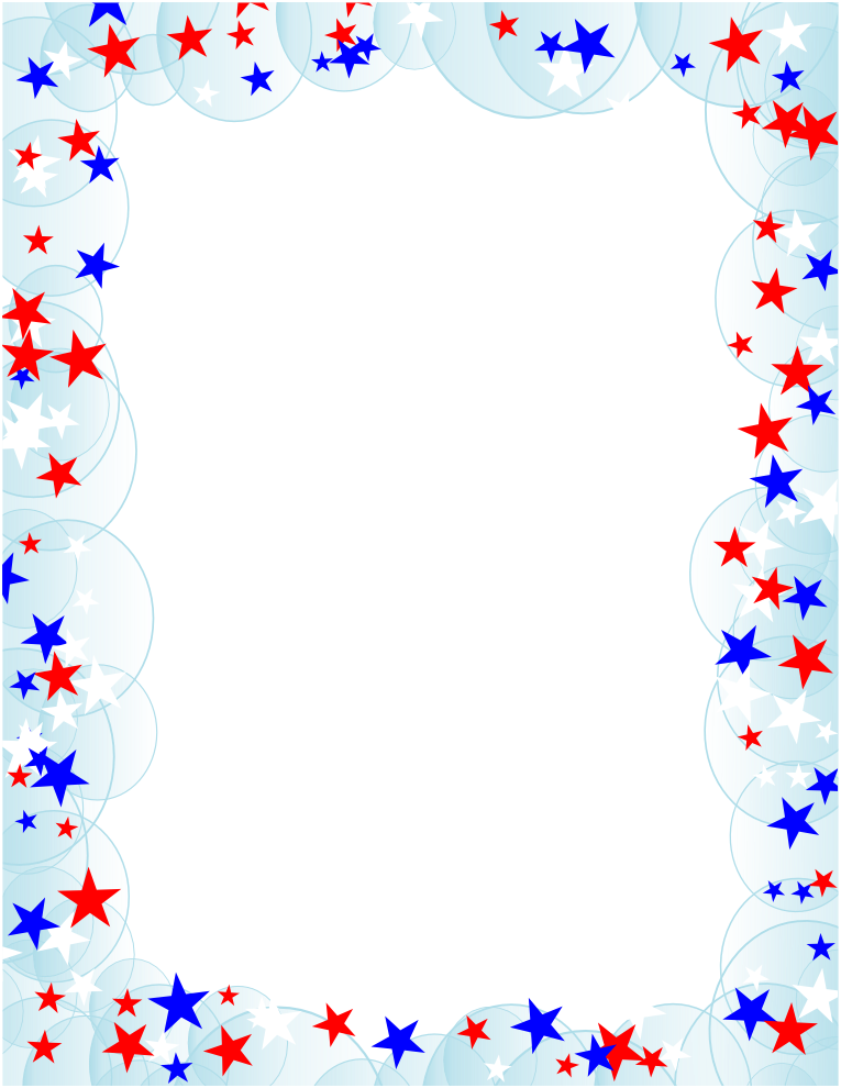 Free Borders and Clip Art | Downloadable Patriotic Theme