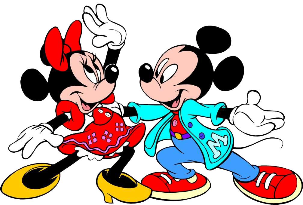 Mickey & Minnie Music Clipart