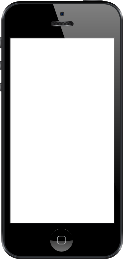 Iphone 5 Black Clipart | i2Clipart - Royalty Free Public Domain ...