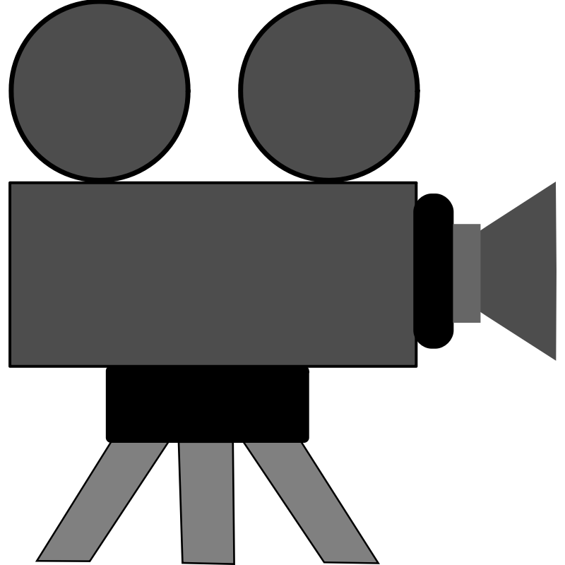 Clipart - Movie Camera
