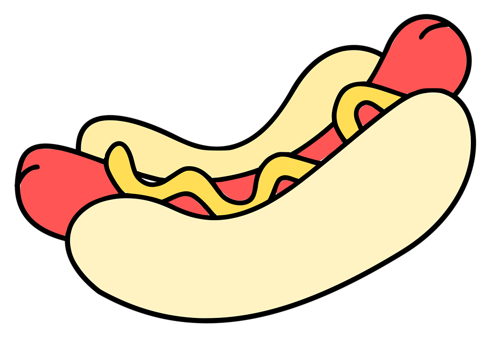 Free Stock Photos | Illustration of a hotdog | # 16551 ...
