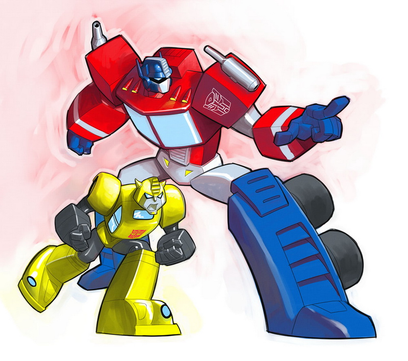 New Color Images of Alternity Bumblebee & Cliffjumper - Transformers