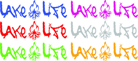 Lake Life — Lake Life Campfire Decal