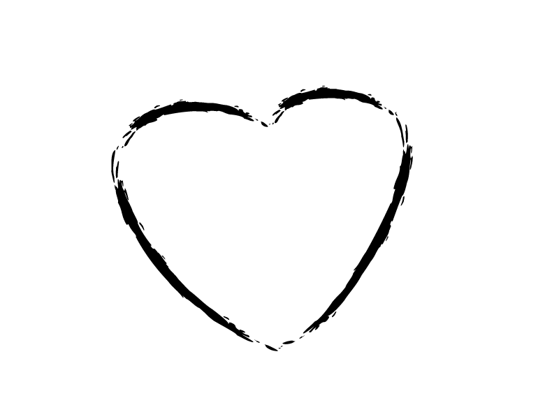 Vector Heart Outline