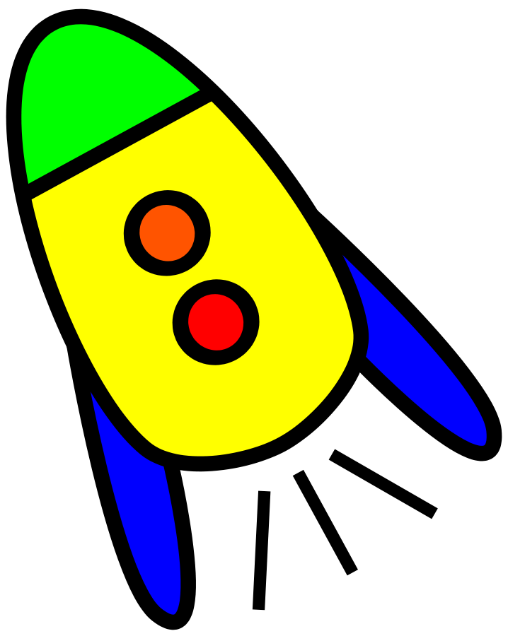Rocket (fireworks) Clipart, vector clip art online, royalty free ...