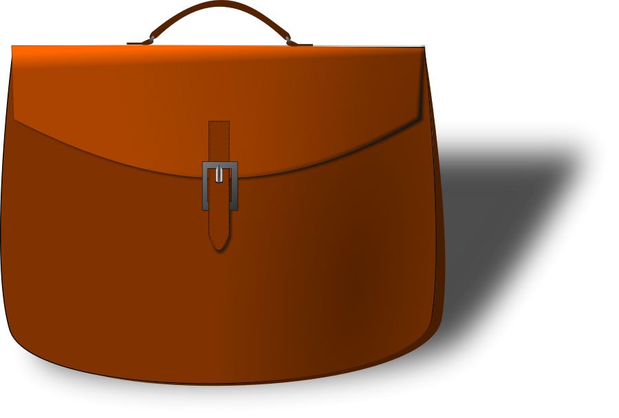 Leather suitcase Clipart, vector clip art online, royalty free ...