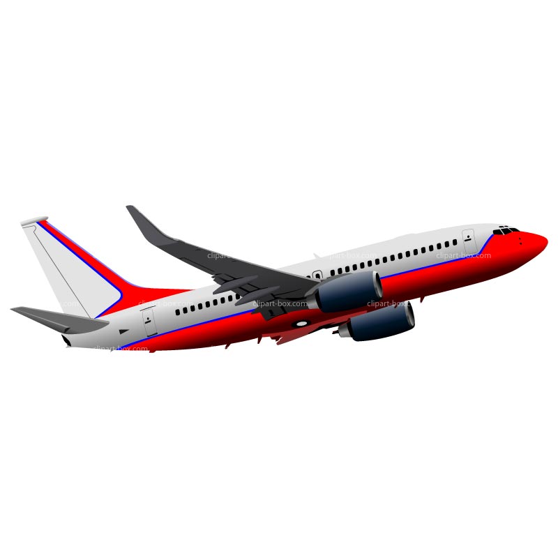 Clipart Boeing Flying Royalty Free Vector Design Airplane Clip Art ...