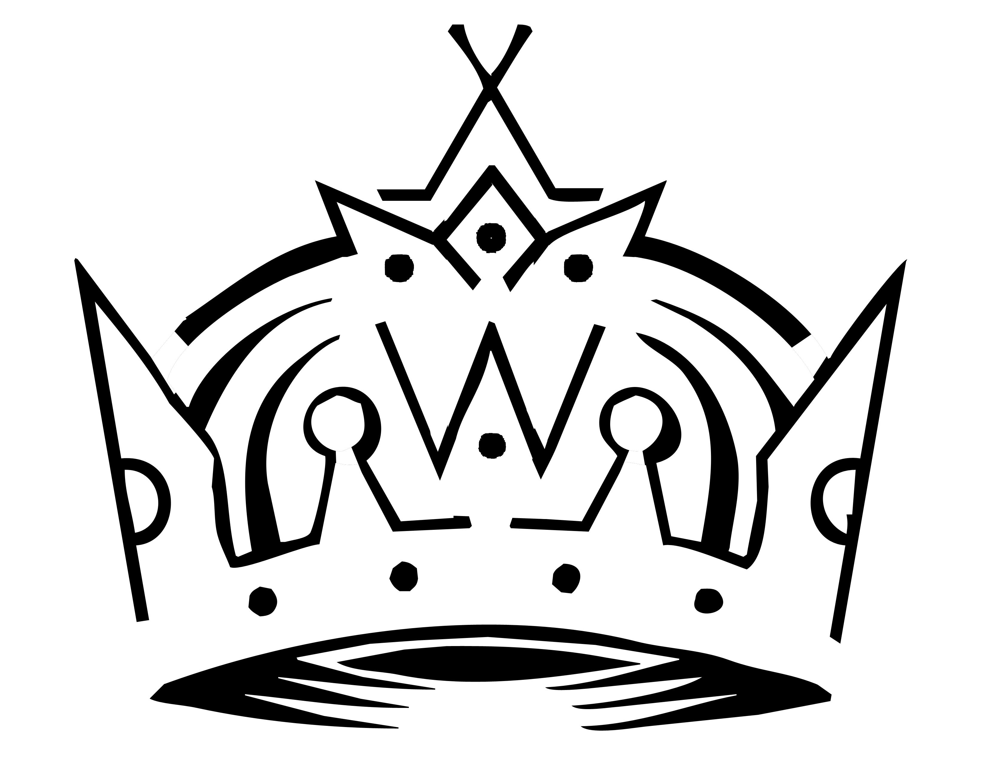 Crown Line Drawing - ClipArt Best