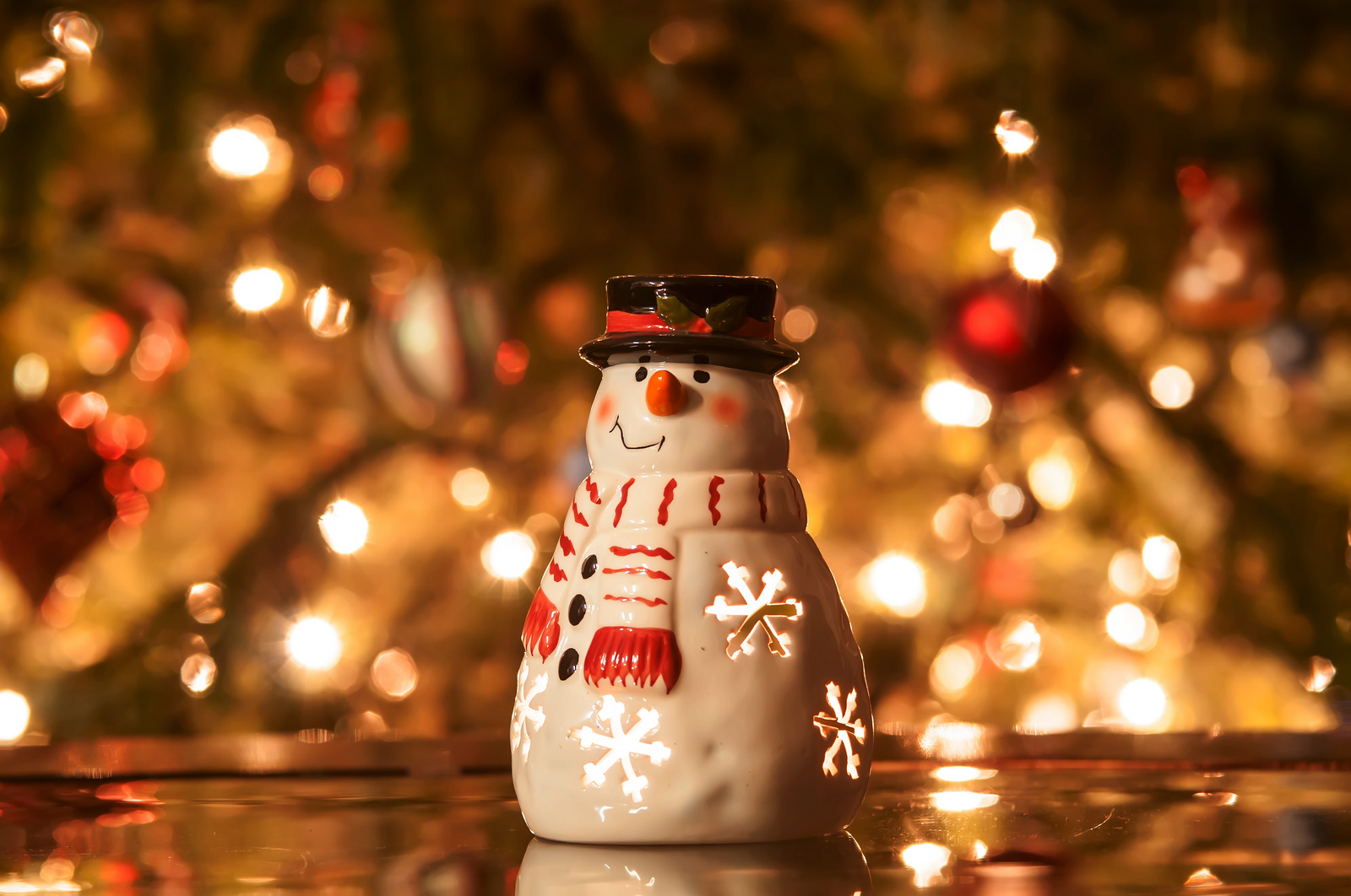 File:Christmas candle snowman with lights.jpg - Wikimedia Commons