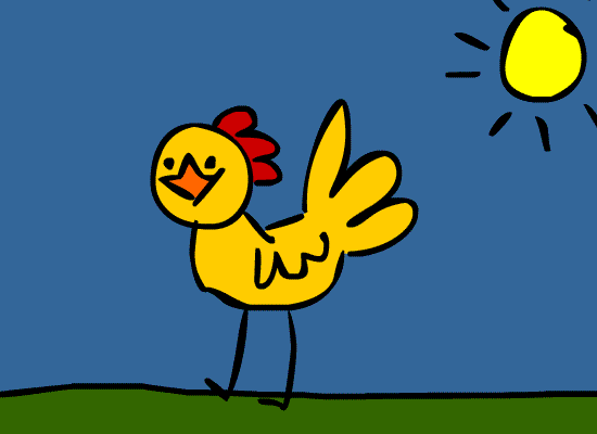Chicken animation by CommanDURR14 on DeviantArt