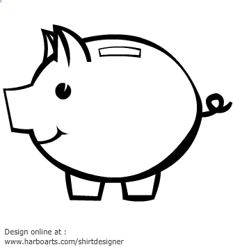 Download : Piggy Bank - Vector Graphic