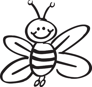 Bee Drawing For Kids Bee | Img Need