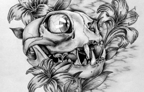 Cool Skull Tattoos Drawings | Tattoos Designs Ideas