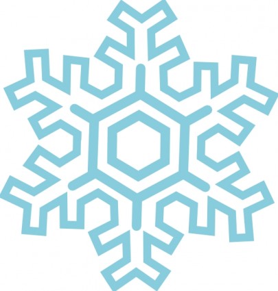 Snowflake Outline - ClipArt Best