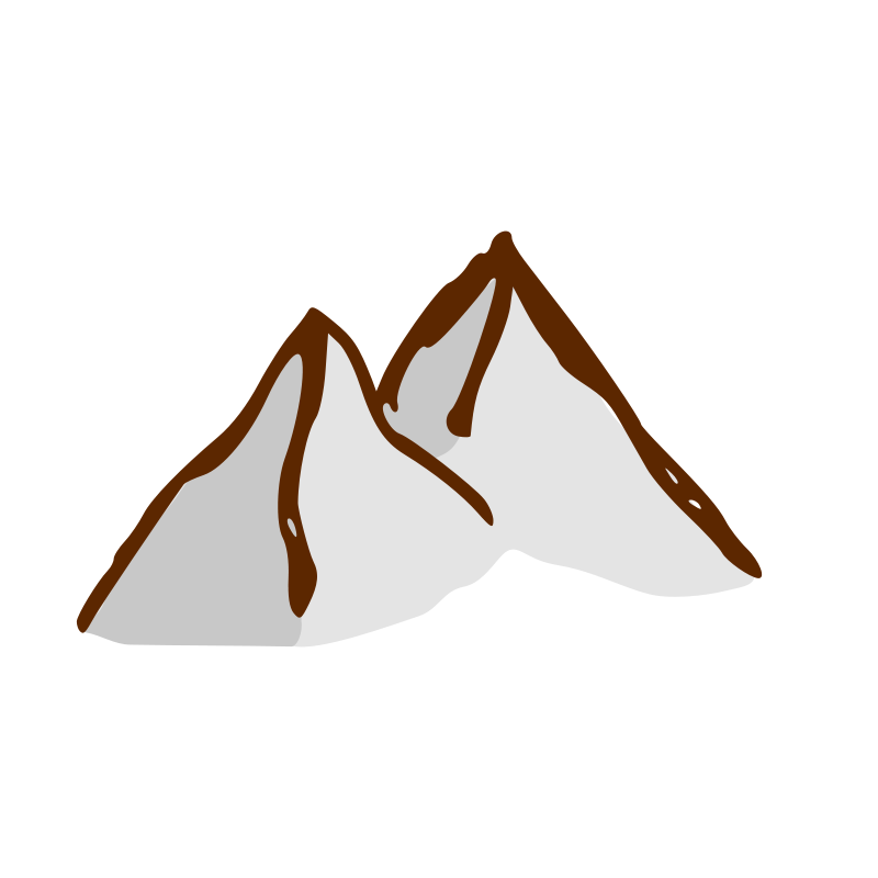 RPG Map Symbols: Mountains Clip Art Download