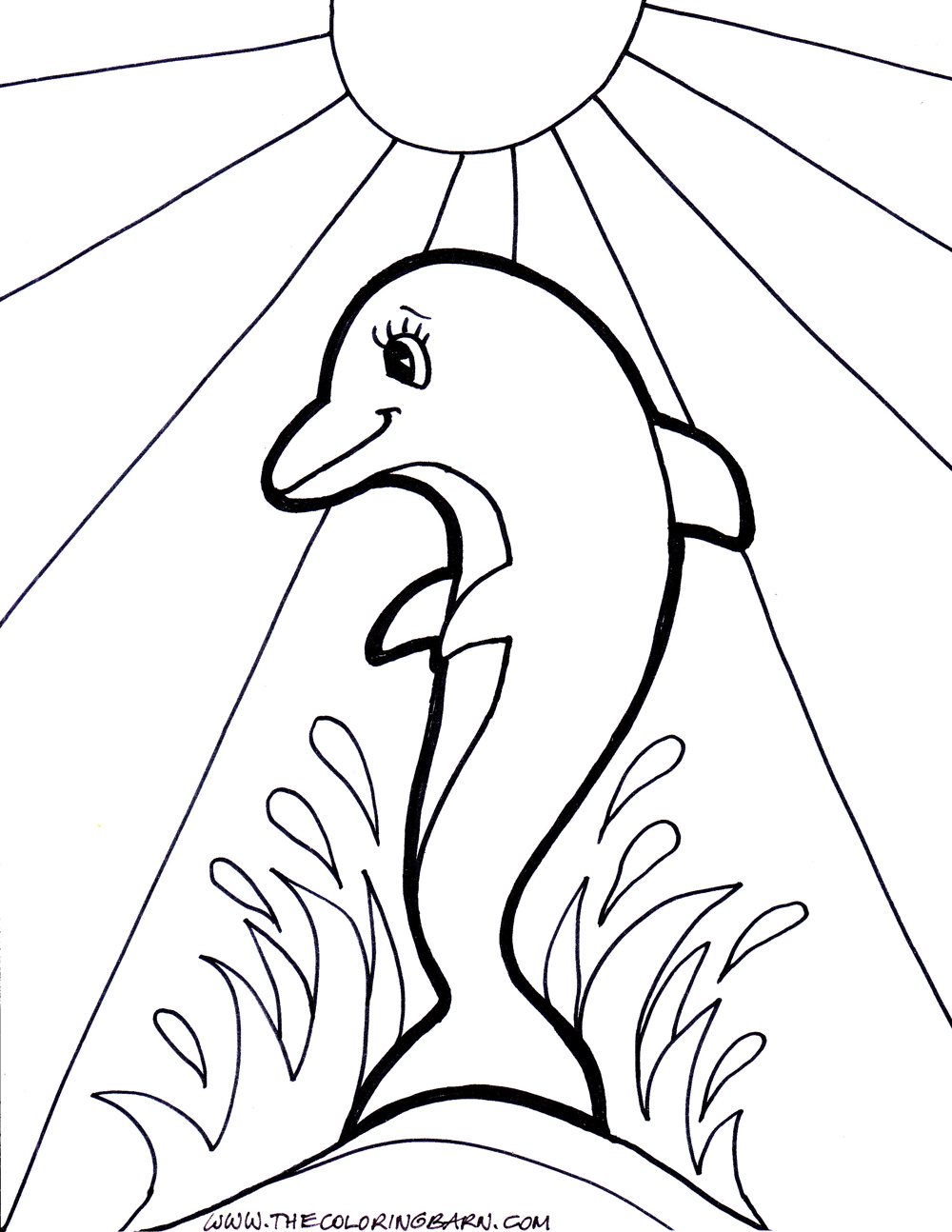 Coloring Pages Of A Dolphin Free Printable Coloring Pages,dolphin
