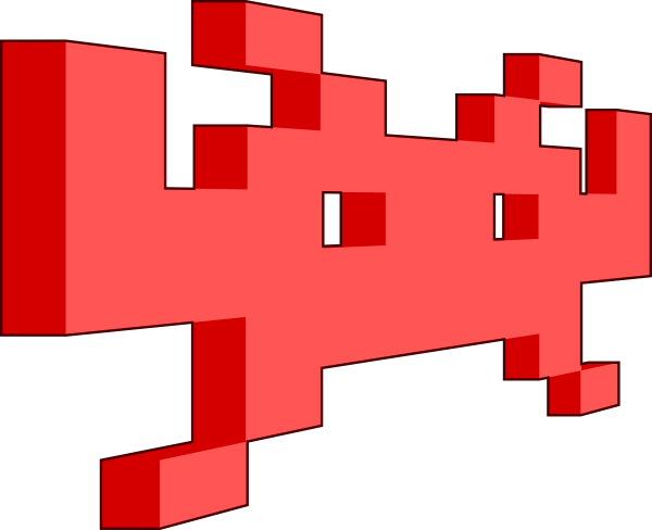 Space Invaders Ufo Clip Art at Clker.com - vector clip art online ...