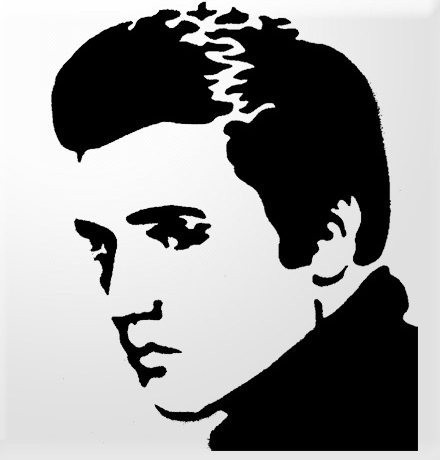 Elvis Presley Stencil Free Elvis Stencil Elvis Stencil for Pumpkin ...