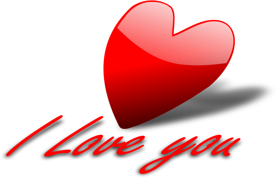 Free Love Words Clipart, 1 page of Public Domain Clip Art