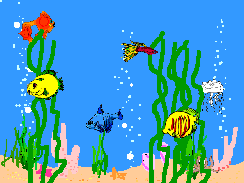 The Aquarium of DOOM! on Scratch