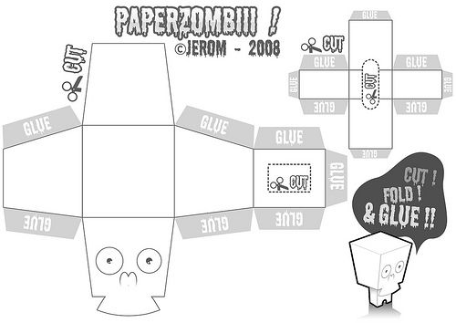 Blank Papercraft Person Template Blank papercraft person | paper ...