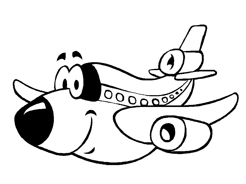 Airplane-Coloring-Page-For- ...