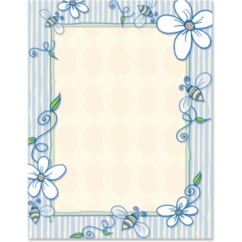 Papers, Border Papers, Printable Papers - Bee PaperFrames Border ...