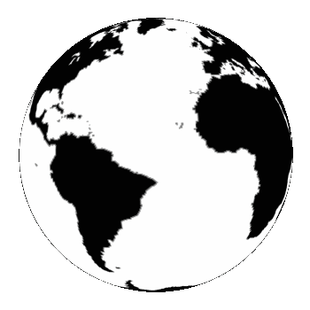 Black And White Earth Clip Art - ClipArt Best
