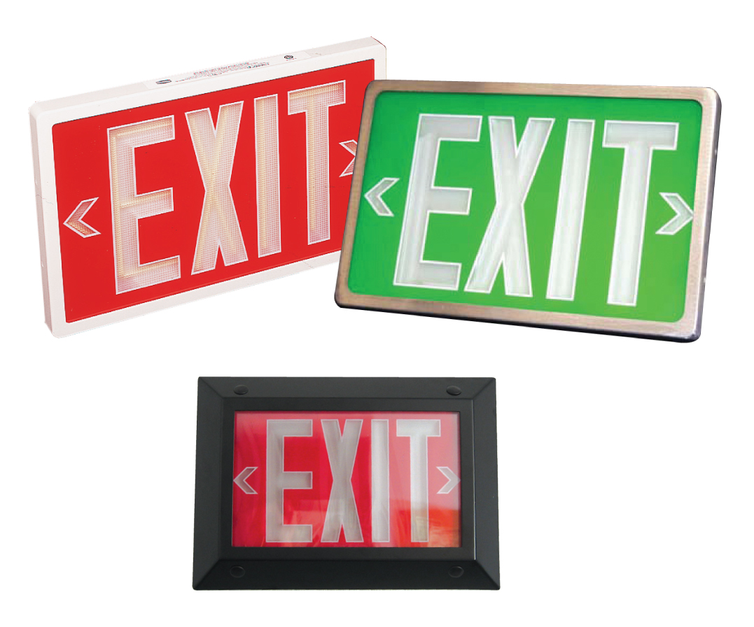 Exit Signs - Mule Lighting — Emergency Lighting, Exit Signs