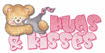 Animated Hugs and Kisses Clip Art | Hugs And Kisses Comments ...