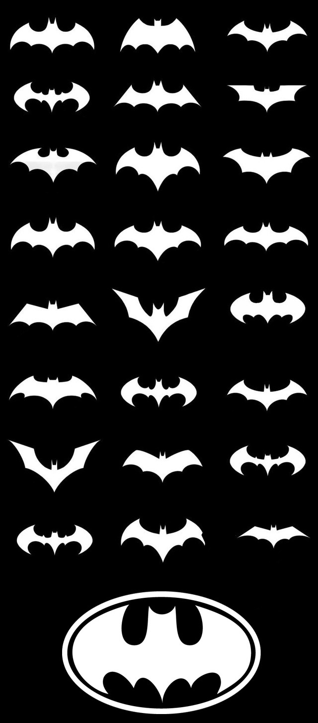 Evolution of the Batman Symbol | Movies | Awesomenator - Super ...