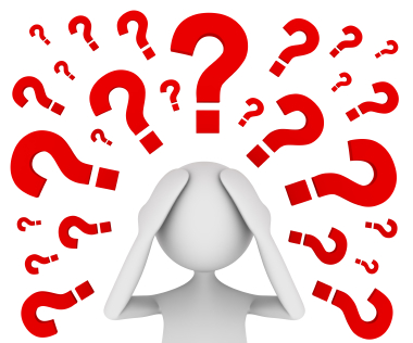 Confused Figure with Question Marks Arizona Golf Properties | Golf ...