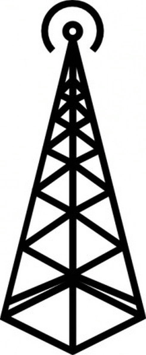 Antenna Tower Clip Art | Free Vector Download - Graphics,Material ...