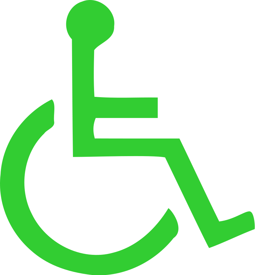 Wheelchair symbol Clipart, vector clip art online, royalty free ...