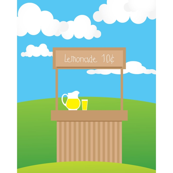 clipart lemonade stand - photo #9