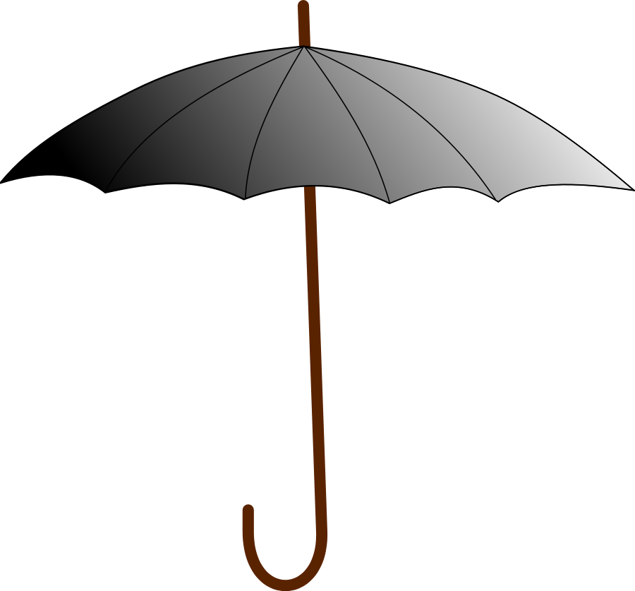 Chequered umbrella Clipart, vector clip art online, royalty free ...