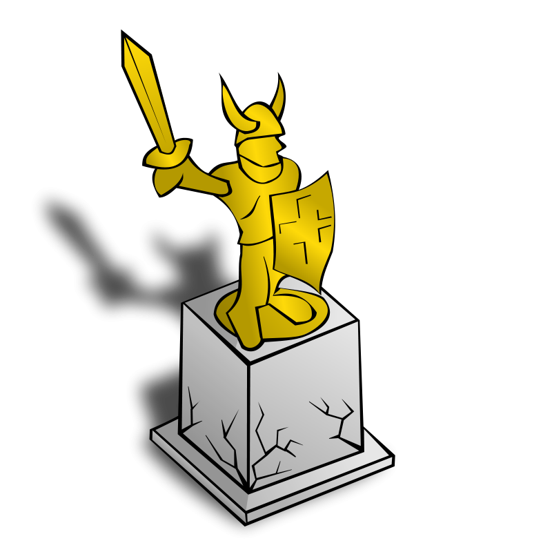 RPG Map Symbols: Statue Clip Art Download