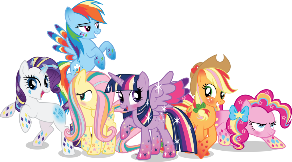 deviantART: More Like Mane 6 and The Annoying Orange by d-