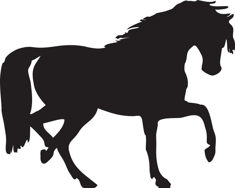 Horse Silhouette Clip Art Download