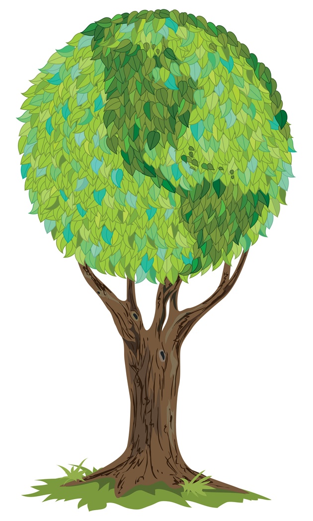 Green Earth Tree