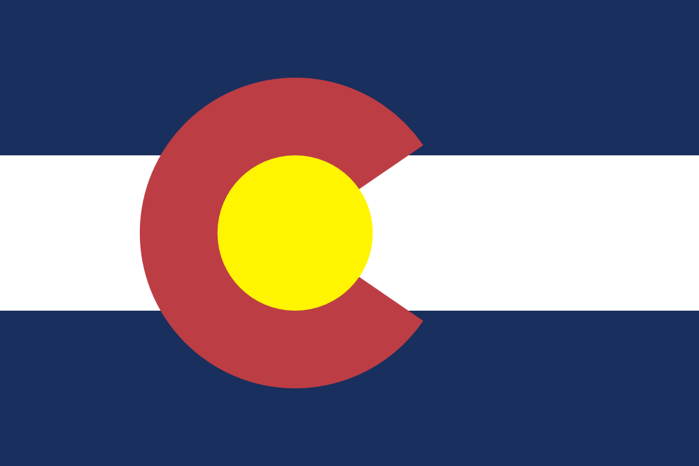 Usa Colorado Flag Fav flagartist.com Flag SVG YouTube Facebook ...