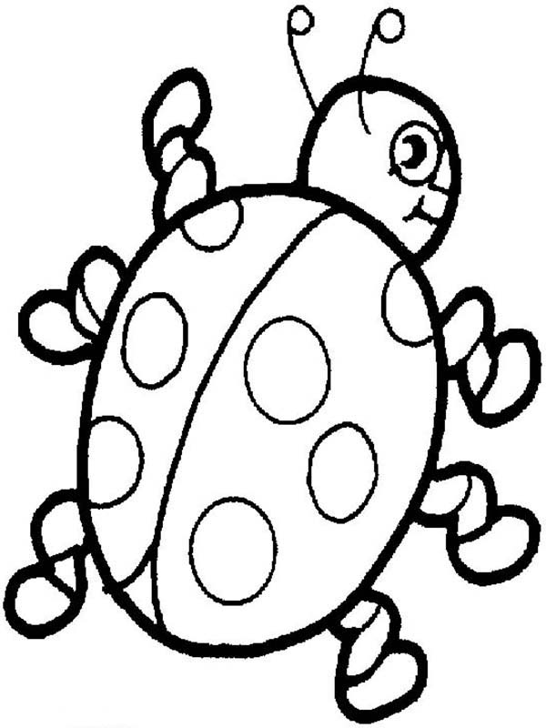 Awesome Lady Bug Coloring Page: Awesome Lady Bug Coloring Page ...