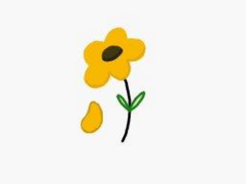 Yellow Flowers Pointy Clip Art Download