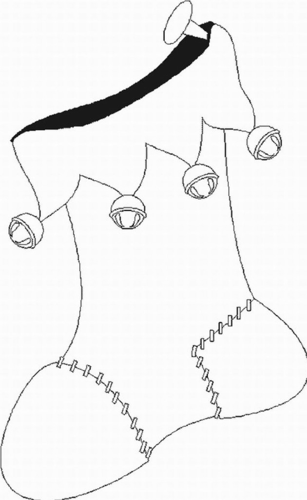 New Christmas Stocking Coloring Pages Patgkv Top Resolutions ...