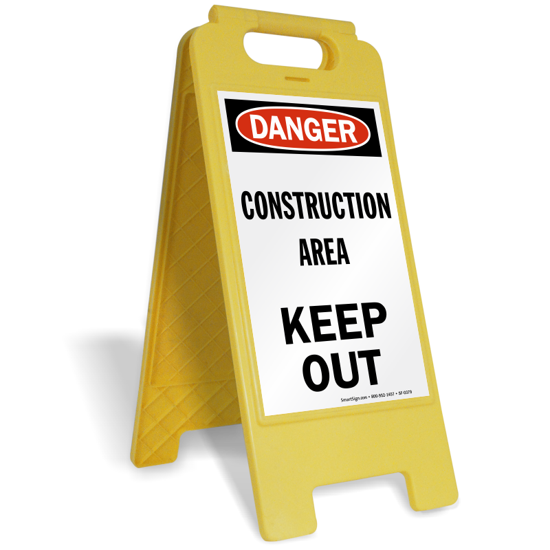 Construction Floor Signs - MySafetySign.
