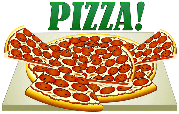 Pizza Clipart Black And White | Clipart Panda - Free Clipart Images