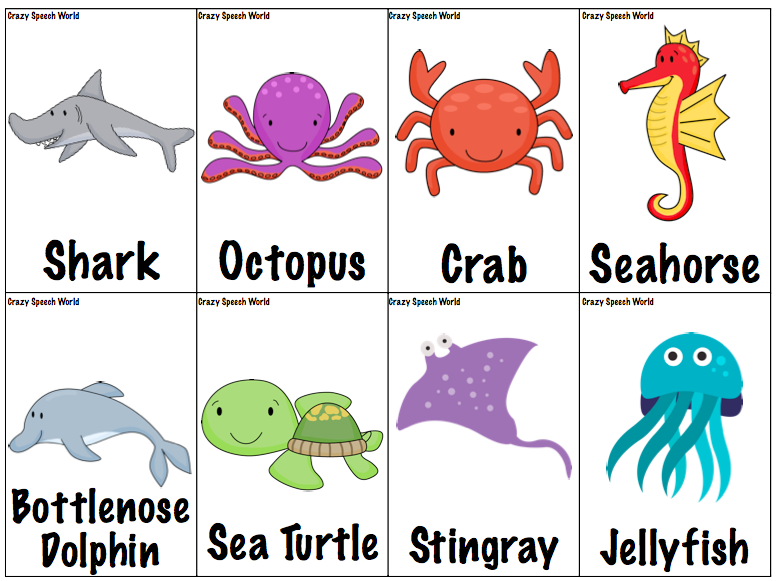 Ocean Animal Pictures Cliparts co