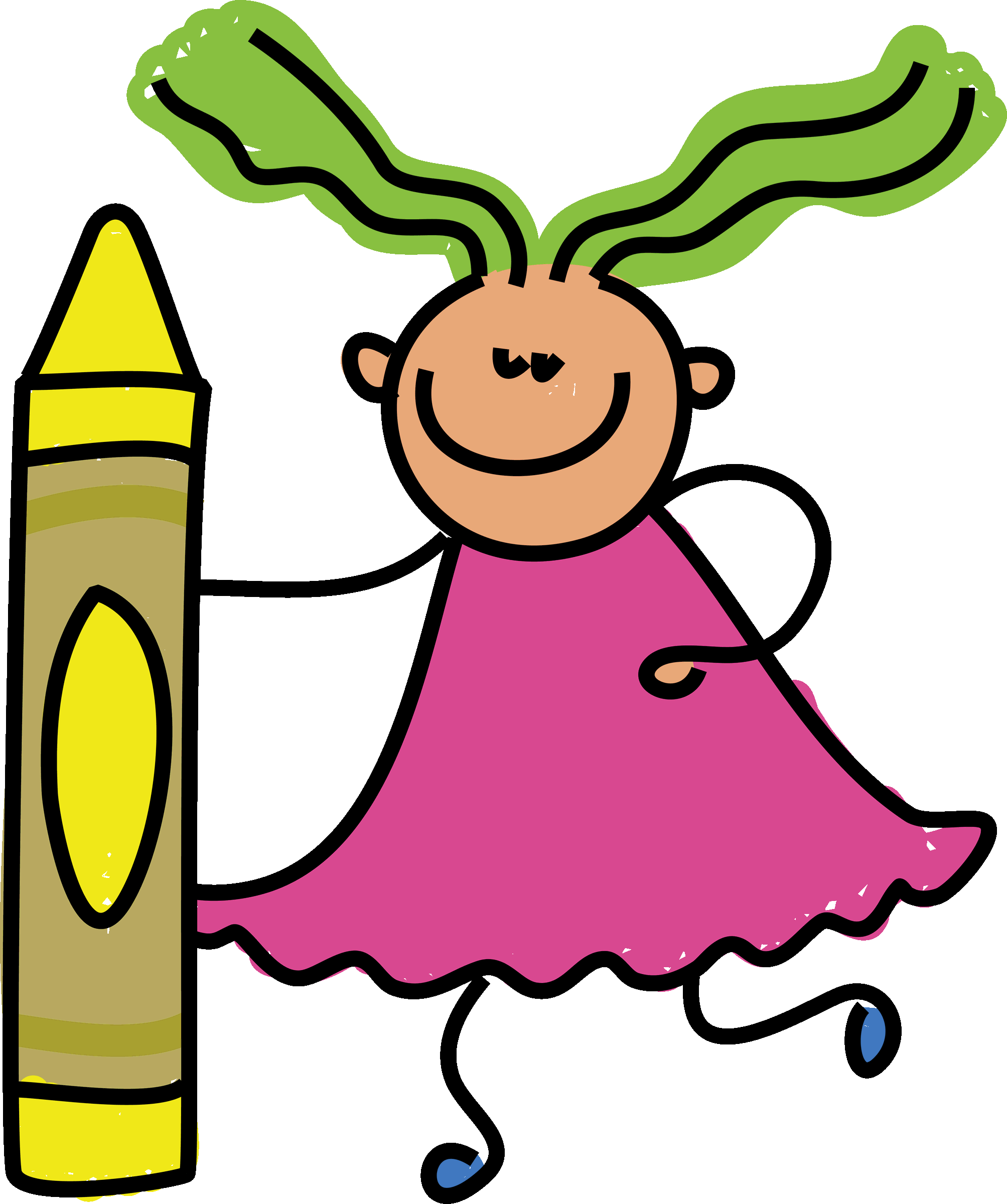 Crayon Kid, Crayon Rainbow | Clipart Panda - Free Clipart Images